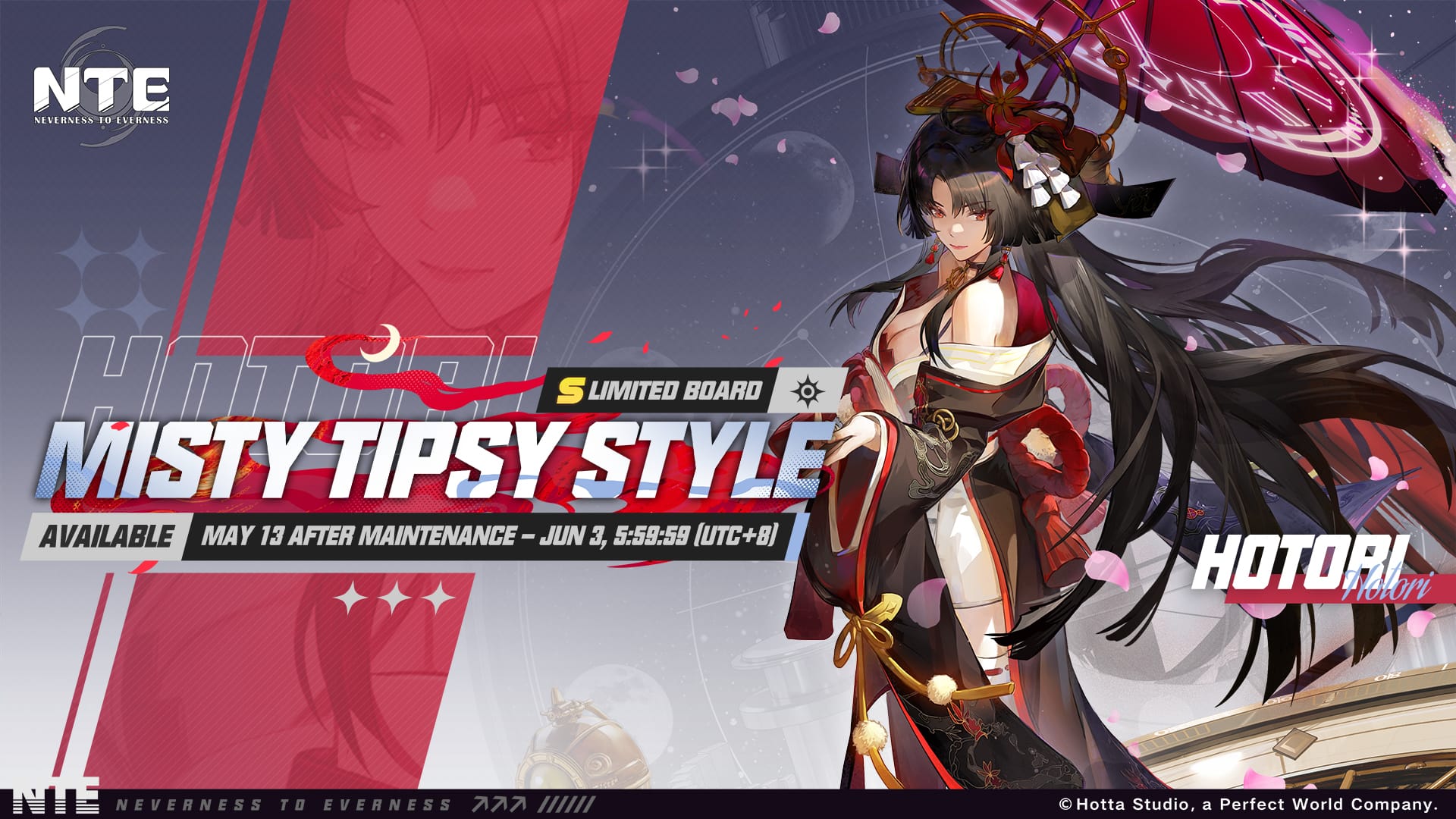NTE Time-Limited Board “Misty Tipsy Style” launches today