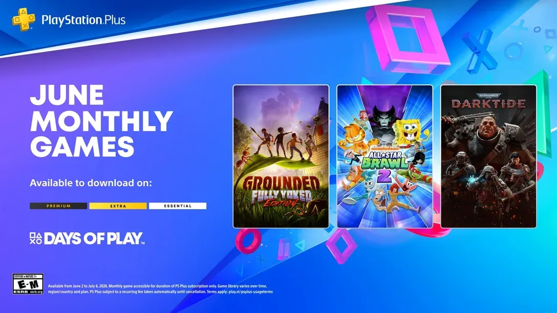 PlayStation Plus Essential Games - June 2026
