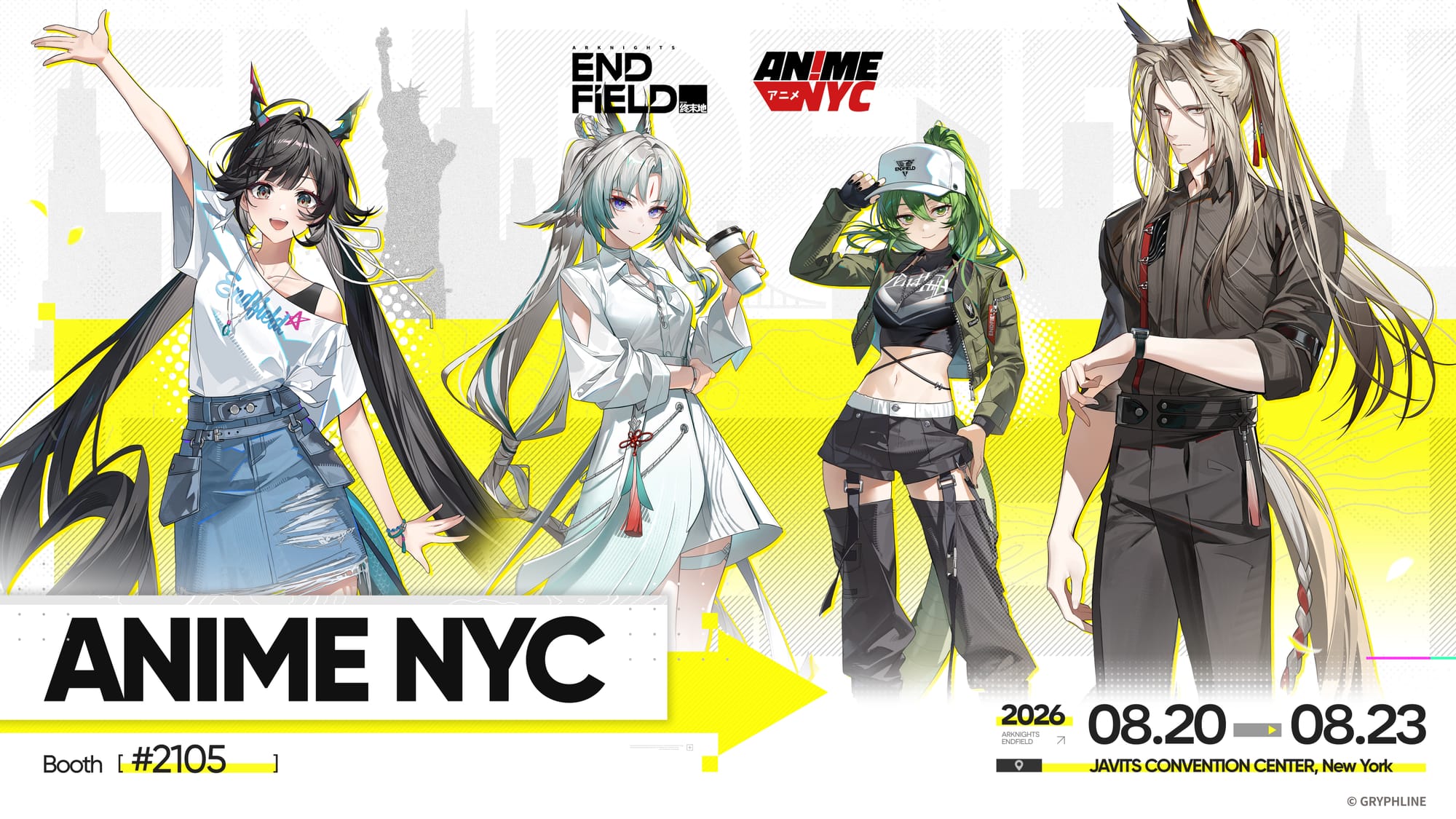 Anime NYC Debut and a Return to gamescom for Arknights: Endfield