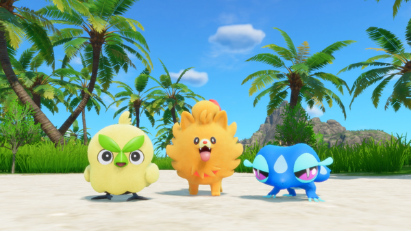 Browt, Ponbon, Gecqua, the new starters for Pokemon Wind and Pokemon Waves