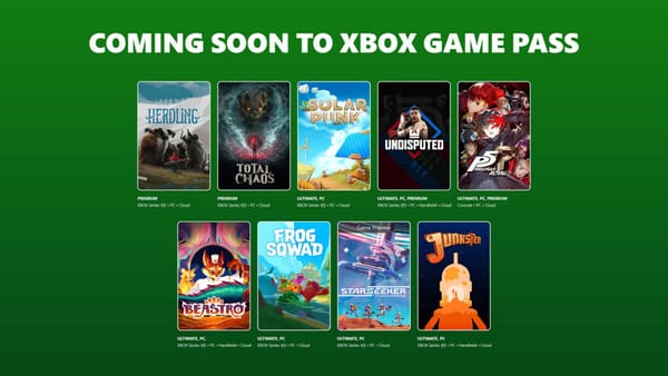 New Games for XBOX Game Pass in Early June